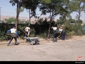 فعالیت گروه جهادی شهید چمراه شهرکرد