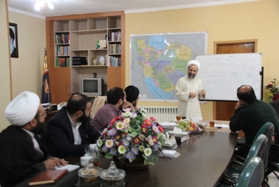 دیدار مسئول تعلیم و تربیت سازمان بسیج کشور با فرمانده سپاه نینوا گلستان