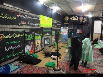 همایش فرهنگی مذهبی، سه ساله های حسینی در حسینیه صاحب الزمان(عج) شهر سامان برگزار شد. /عکس: مسعود کرمی.