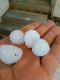 بارش تگرگ در شهرستان اردل