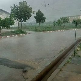 بارش تگرگ در شهرستان اردل