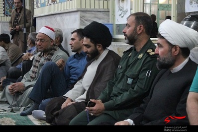 جزء خوانی با حضور قاری مصری در فرخشهر