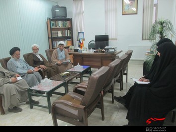 جلسه توجبهی برنامه های نمایندگی ولی فقیه در ناحیه مرکزی یزد