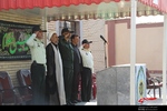 صبحگاه هفته نیروی انتظامی در کیار