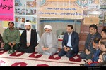 حضور مسئولان سامان درپایگاه بسیج شهید اندرزگو