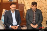 حضور مسئولان سامان درپایگاه بسیج شهید اندرزگو