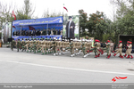 رژه نیرو‌های مسلح استان اردبیل در آغاز هفته دفاع مقدس