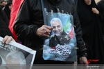 میلیونها نفر در تهران «حاج‌قاسم» و همرزمانش را مشایعت کردند