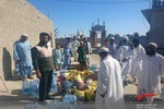 اقلام مواد غذایی در روستای زیندان توزیع شد