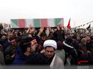 تشییع پیکر دو شهید گمنام در شهرک مسکونی ماهدشت