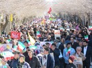 حضور پرشکوه مردم بروجن در راهپیمایی 22 بهمن