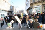راهپیمایی باشکوه 22 بهمن در سامان