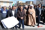 راهپیمایی باشکوه 22 بهمن در سامان