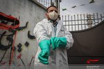 رزمایش مدافعان سلامت حوزه مقاومت بسیج ۱۱۷ شهید صدوقی به منظور مقابله با ویروس کرونا
