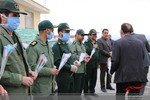 دیدار مسئولان شهرستان سامان با کارکنان سپاه