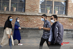 زندگی با ماسک در شهر اردبیل
