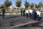 رژه خودرویی و کمک مؤمنانه نیروهای مسلح در بام ایران