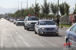 رژه خودرویی و کمک مؤمنانه نیروهای مسلح در بام ایران