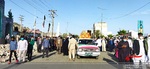مراسم تشیع شهید مدافع امنیت، شهید محمد علی رخشانی در زاهدان