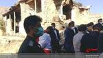 بازدید رئیس بسیج مستضعفین از مناطق زلزله زده کوهرنگ