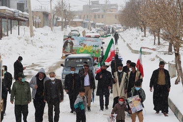 جشن ملی 22بهمن در کوهرنگ