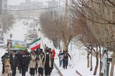 جشن ملی 22بهمن در کوهرنگ