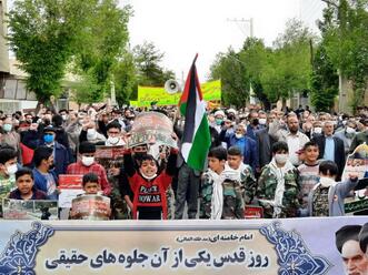 تجلی شکوه امت اسلامی در راهپیمایی روز قدس شهرستان بروجن