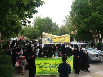 راهپیمای روز جهانی قدس در لنجان