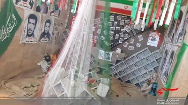 افتتاح نمایشگاه اسوه مقاومت در شهر هوره