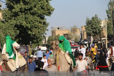 بازسازی واقعه غدیر در بن