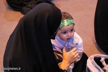همایش شیرخوارگان حسینی در حوزه 123 بسیج شهید ایزدیار
