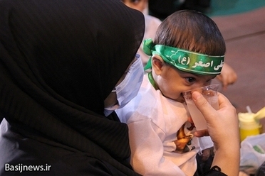 همایش شیرخوارگان حسینی در حوزه 123 بسیج شهید ایزدیار