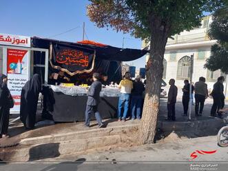 پیاده روی جاماندگان اربعین در شهرکرد