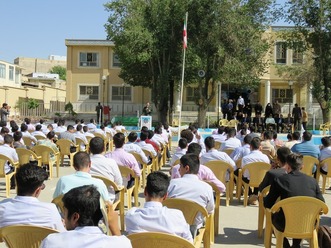 افتتاح اتاق شهدا در دبیرستان شهید بهشتی بروجن