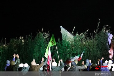نمایش بزرگ فصل شیدایی در قم
عکس از علی بهرامی