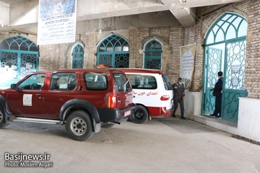 برپایی میز خدمت در بام ایران