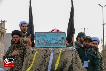 تشییع ۶ شهید گمنام دفاع مقدس در قم
عکس از علی بهرامی