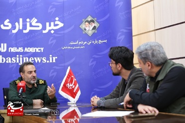 بازدید سردار زهرایی از خبرگزاری بسیج
