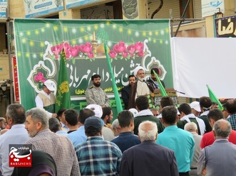 استقبال پرشور مردم از زایران امام خمینی(ره) در شهرکرد