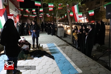 برپایی خیمه الاقصی در شهرکرد برای حمایت از مردم مظلوم غزه