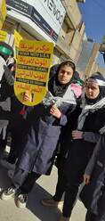راهپیمائی مردم فارسان در حمایت از مردم مظلوم غزه