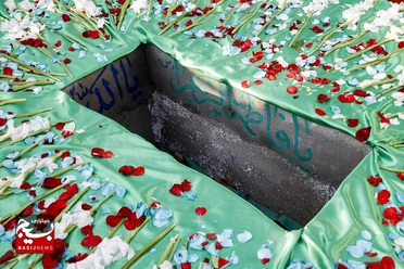 خاکسپاری شهید گمنام دربوستان شهید دل آذر قم

عکس از سیدمحمدمهدی قدس‌علوی