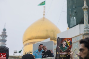 تشییع پیکر مطهر دو شهید حمله تروریستی اسراییل در قم
عکس از سیدمحمدمهدی قدس علوی