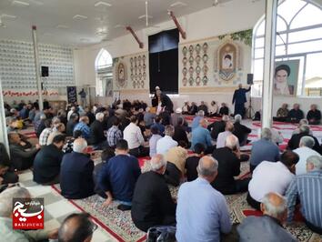 مراسم صبح ارتحال در محل هیئت رزمندگان اسلام شهرستان کاشمر