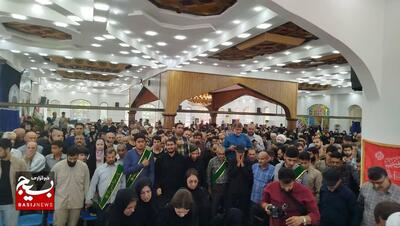 مراسم تشییع و تدفین پیکر شهید صدیقی صابر
