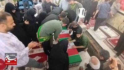 مراسم تشییع و تدفین پیکر شهید صدیقی صابر