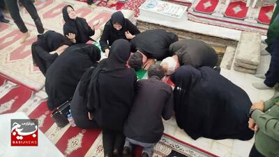 مراسم تشییع و تدفین پیکر شهید صدیقی صابر