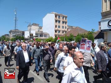 راهپیمایی جمعه خشم و نصر در گیلان