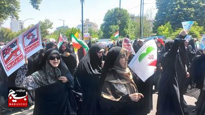 راهپیمایی جمعه خشم و نصر در گیلان