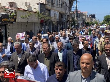 راهپیمایی جمعه خشم و نصر در گیلان
